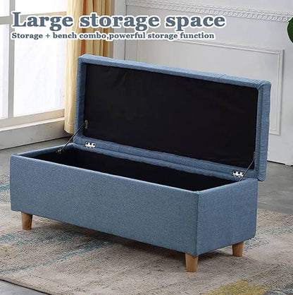 Ottomn with Storge and Sitting