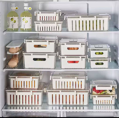 3pcs Stackable Food Storage Containers