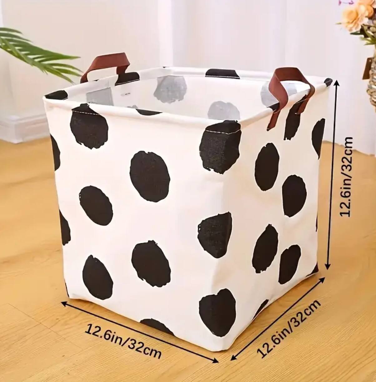 Laundry Basket Cotton and Linen