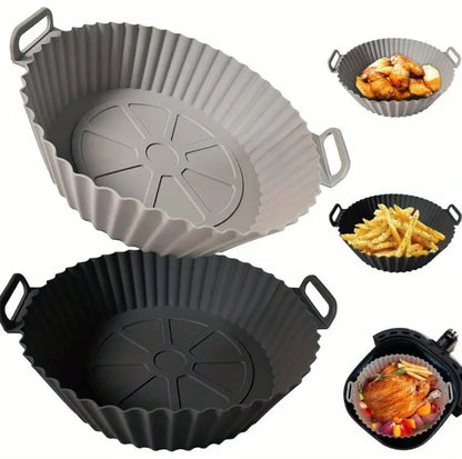 Food grade silicone 16-22cm air fryer 
liner