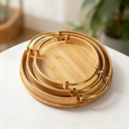 Multi-functional Bamboo Food storage Trays