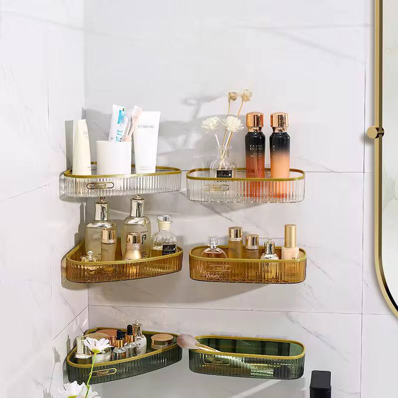 Elegant Aclyric fancy Bathroom shelf