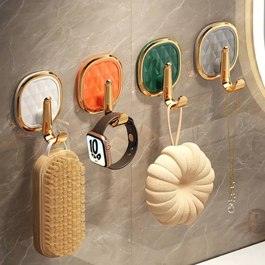 Luxury punch free multifunctional wall hooks.