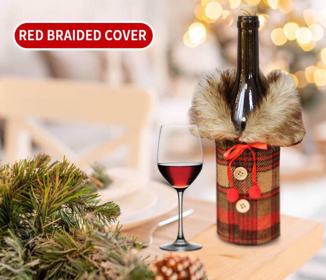 Wine bottle Gift wrap