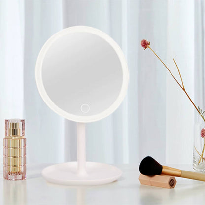 Rechargeable LED makeup  mirror
