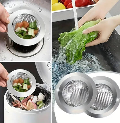 Stainless steel sink garbage strainer / Tapis Sink Size : 7.5cm Depth : 2.5cm