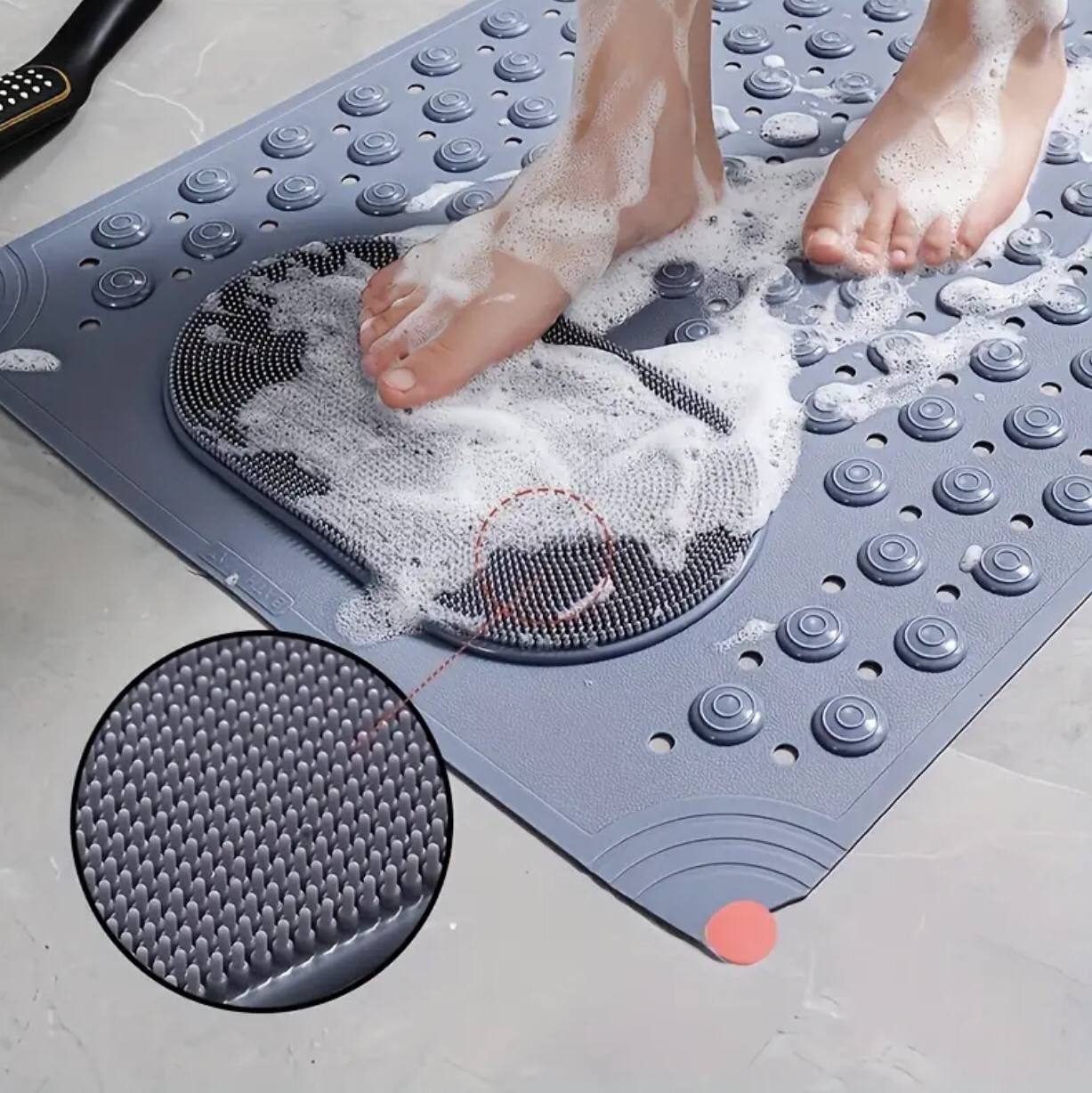 Antislip bathroom mat
