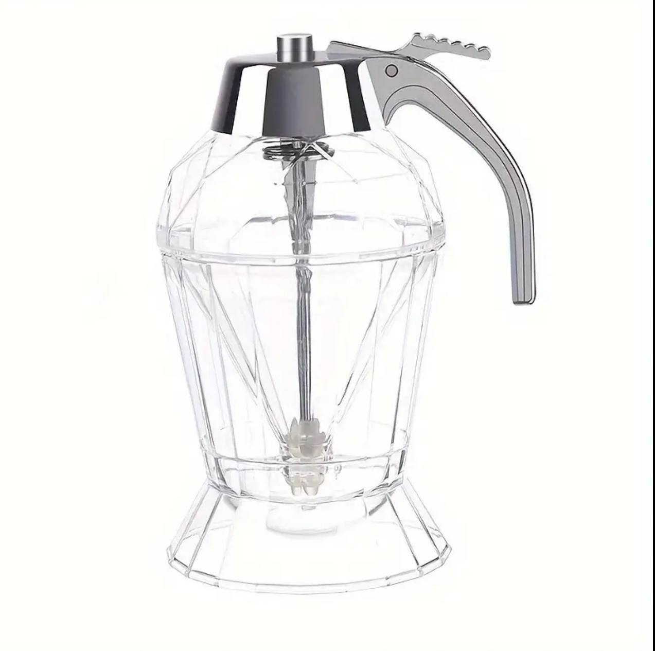 Diamond shaped honey dispenser