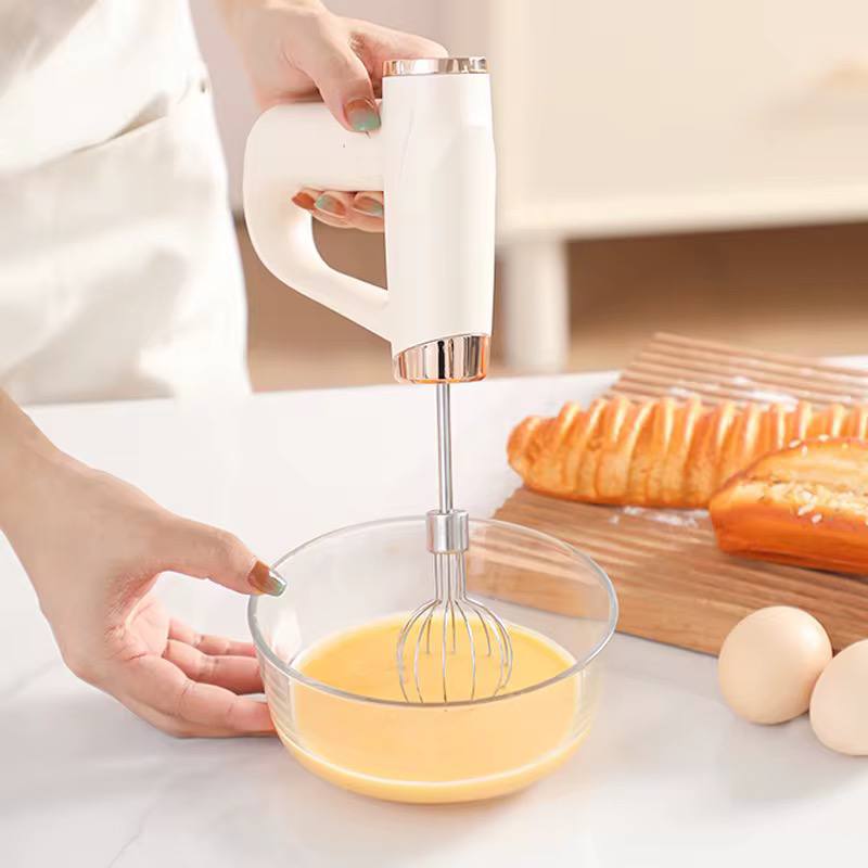 RECHARGEABLE WIRELESS Hand held egg beater whisk