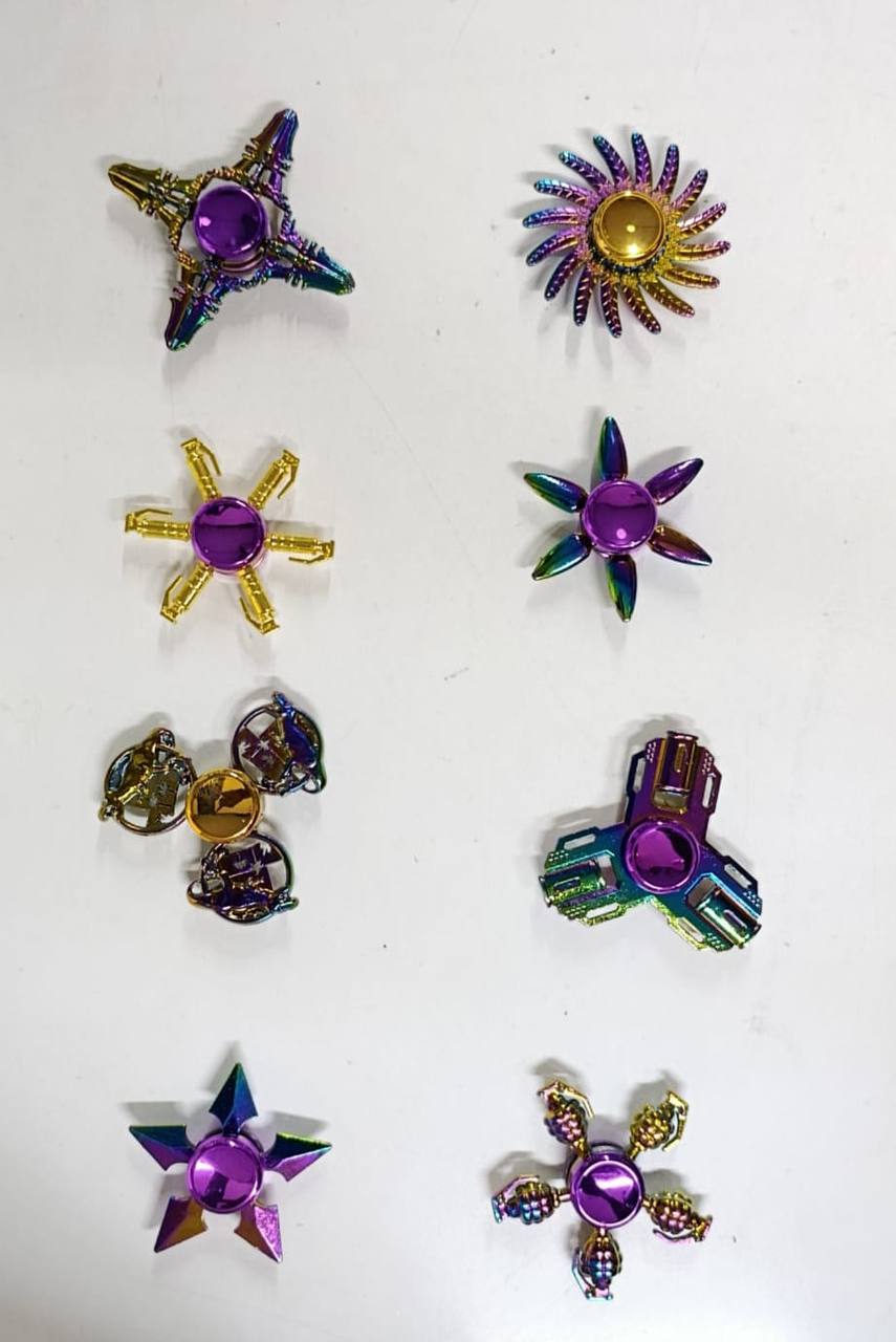 Metal Finger fidget Spinner EDC Hand Spinner for Autism and ADHD Stress and Anxiety Relief, Focus, kids/ Children toy