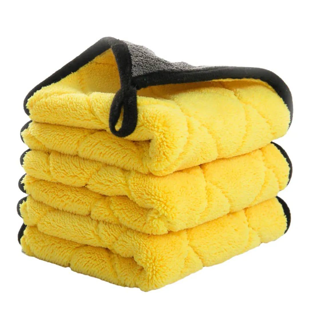 High density-thick two sided surface towels