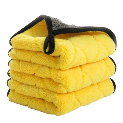 High density-thick two sided surface towels