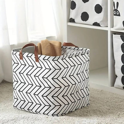 Laundry Basket Cotton and Linen