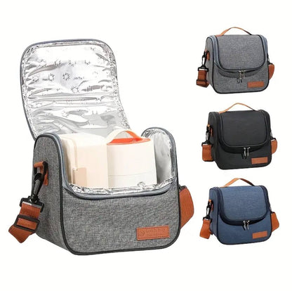 Large Capacity Classic & chic Insulated Lunch Bag