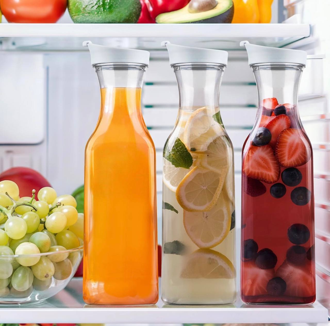 Multipurpose square pitcher jars