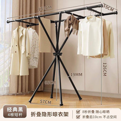 Foldable Clothes Drying Rack