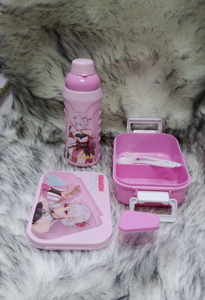 Gift pack snack set snack box {1000ml} + water bottle {500ml}