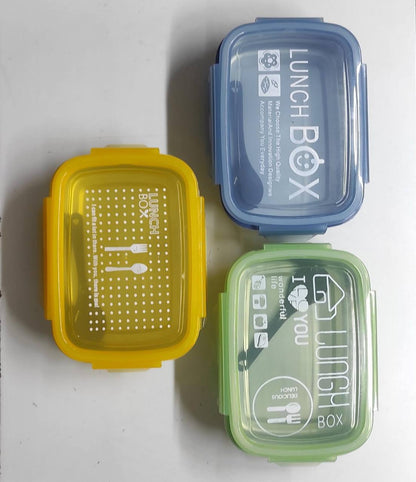 Leak proof steel food containers, lunch box