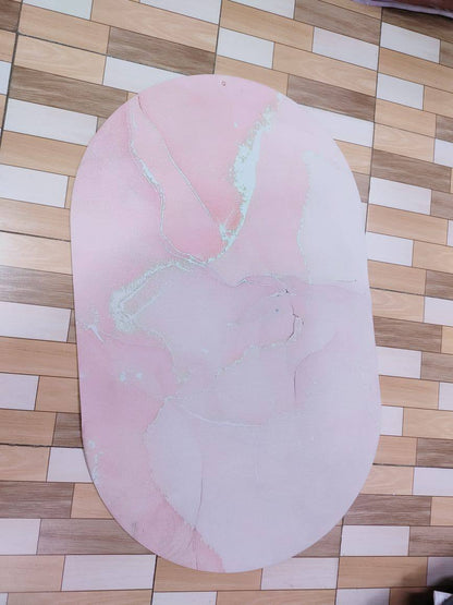 OVAL BATHROOM MATS