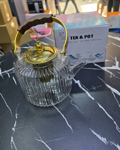 High Borosilicate Heat Resistance Teapot.