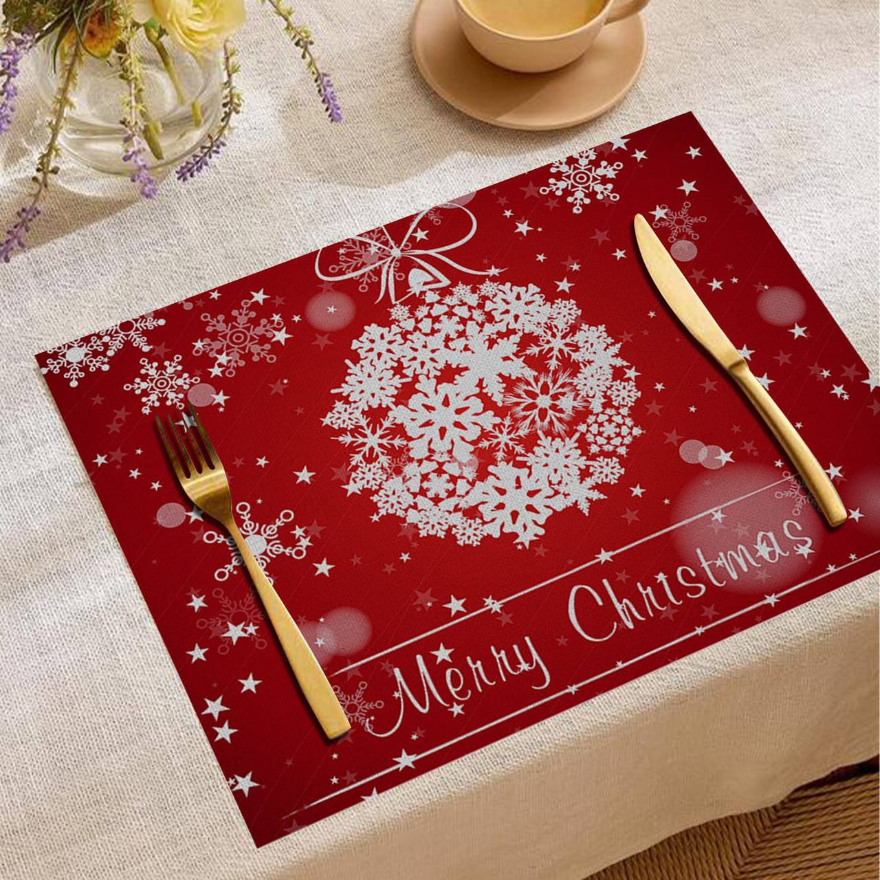Christmas themed table placemats/table mats