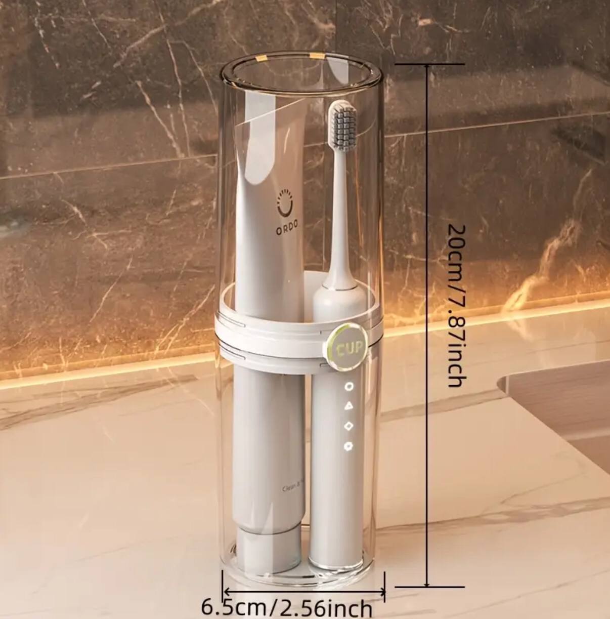 High Quality Bigger Portable Travel Toothbrush holder