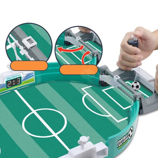 Mini Tabletop Soccer Game Kit Early Educational Football Table Board