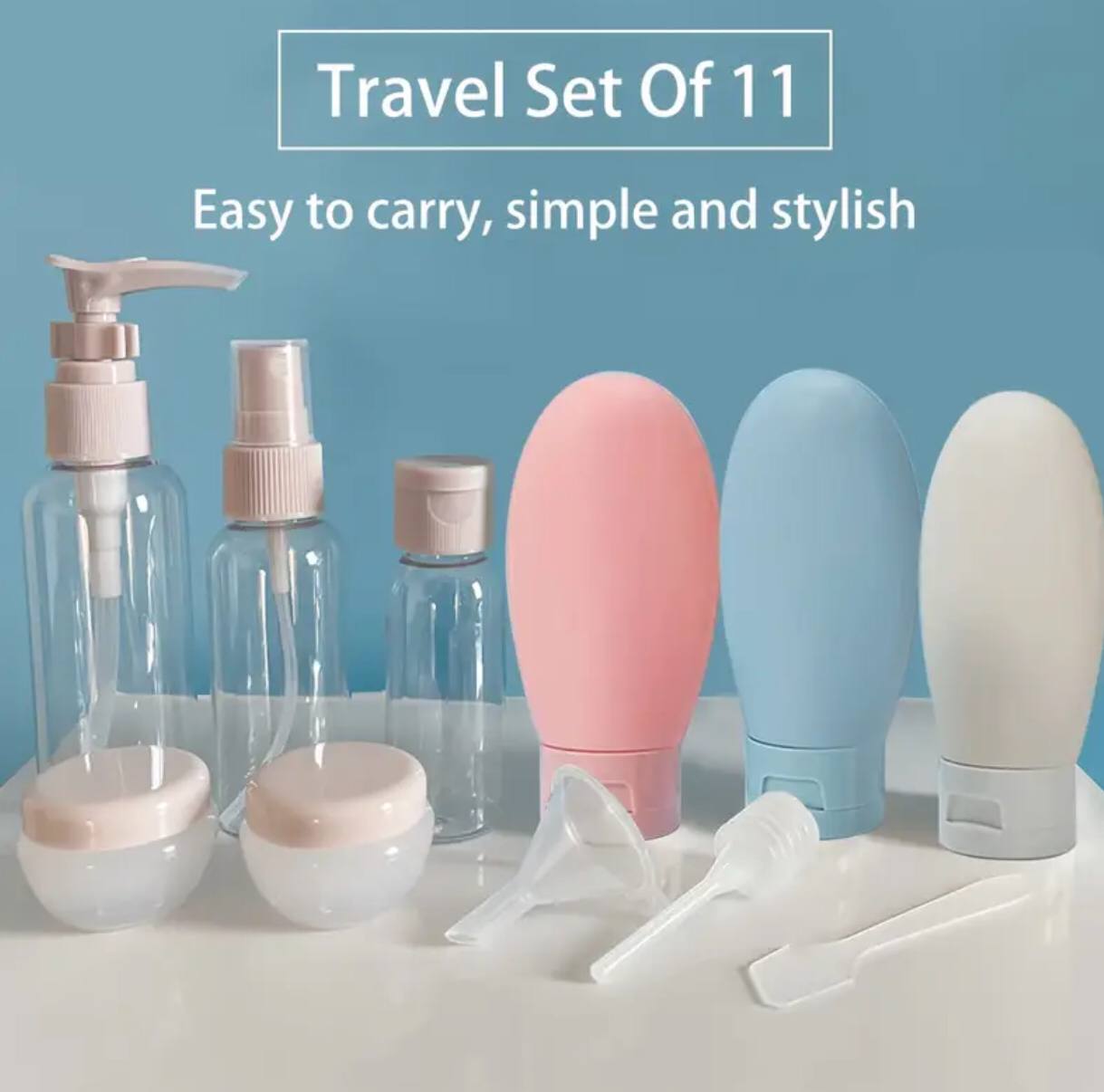 Cosmetics 11pc storage set