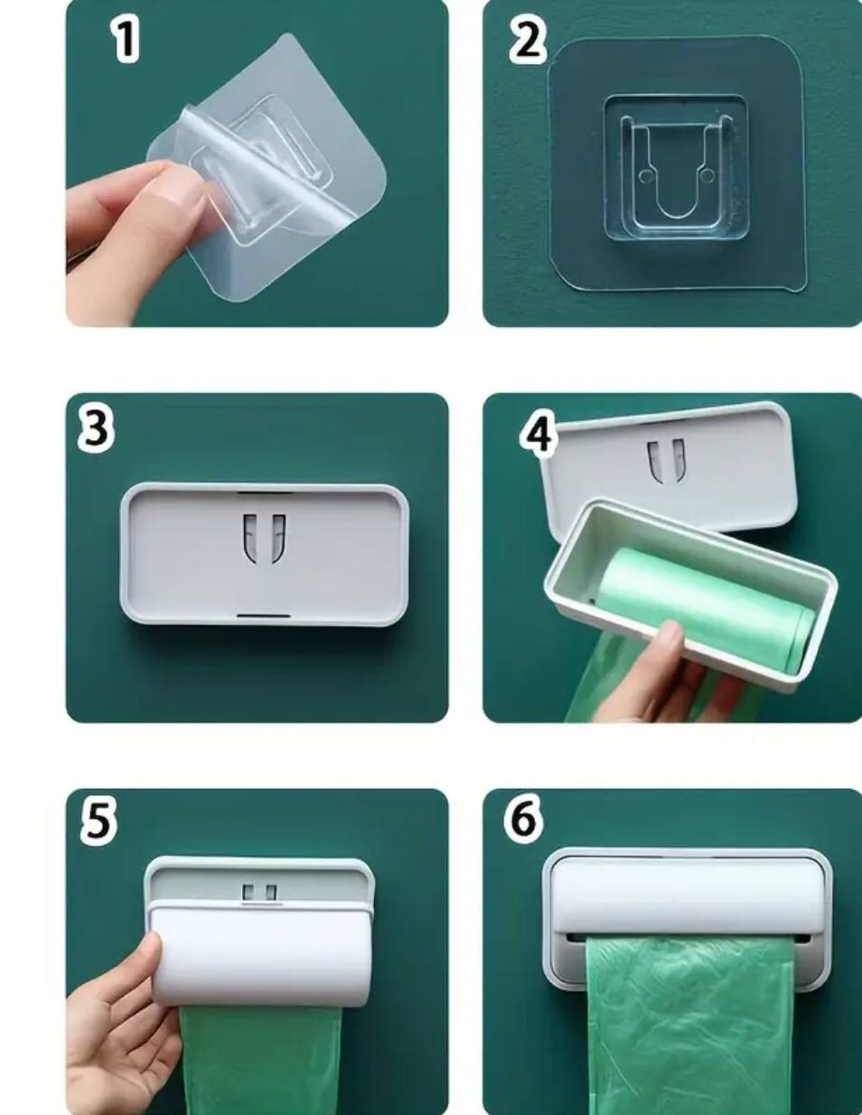 Trash paper dispenser