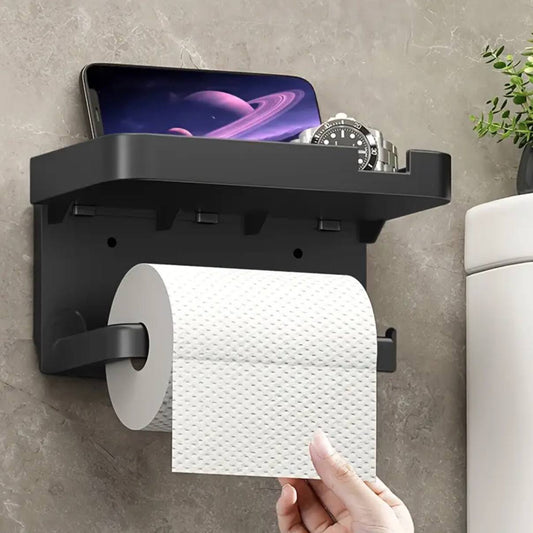 Bathroom tissue paper holder
