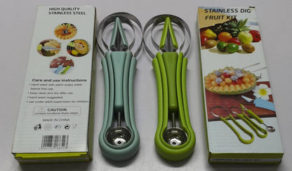 High quality Stainless steel DIG fruit kit 3in1