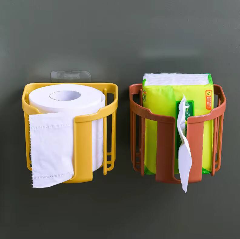 Punch-Free Toilet Paper Holder