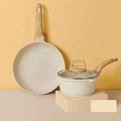 Non-Stick Kitchen Cookware Set Stone Pot Set.