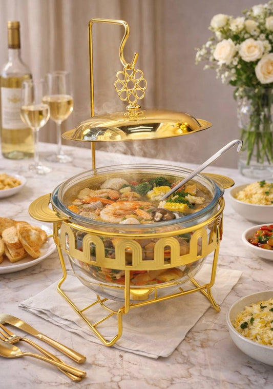 Modern Table top Chaffing dish / Food warmer.