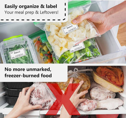 Freezer /Refrigeration Labels