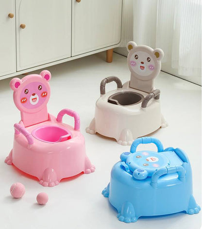 Bear shaped Portable baby training potty