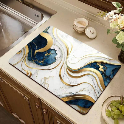 New Marble Kitchen Drain Mat
