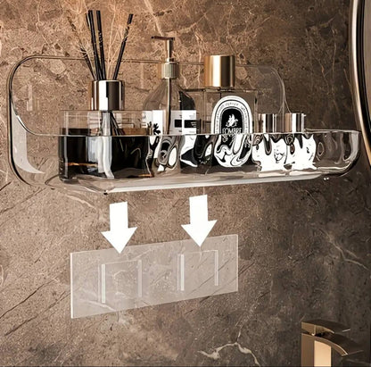 Acrylic Wall-Mounted Shelf