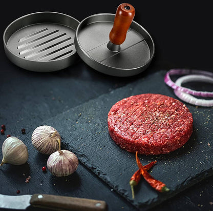 Burger press