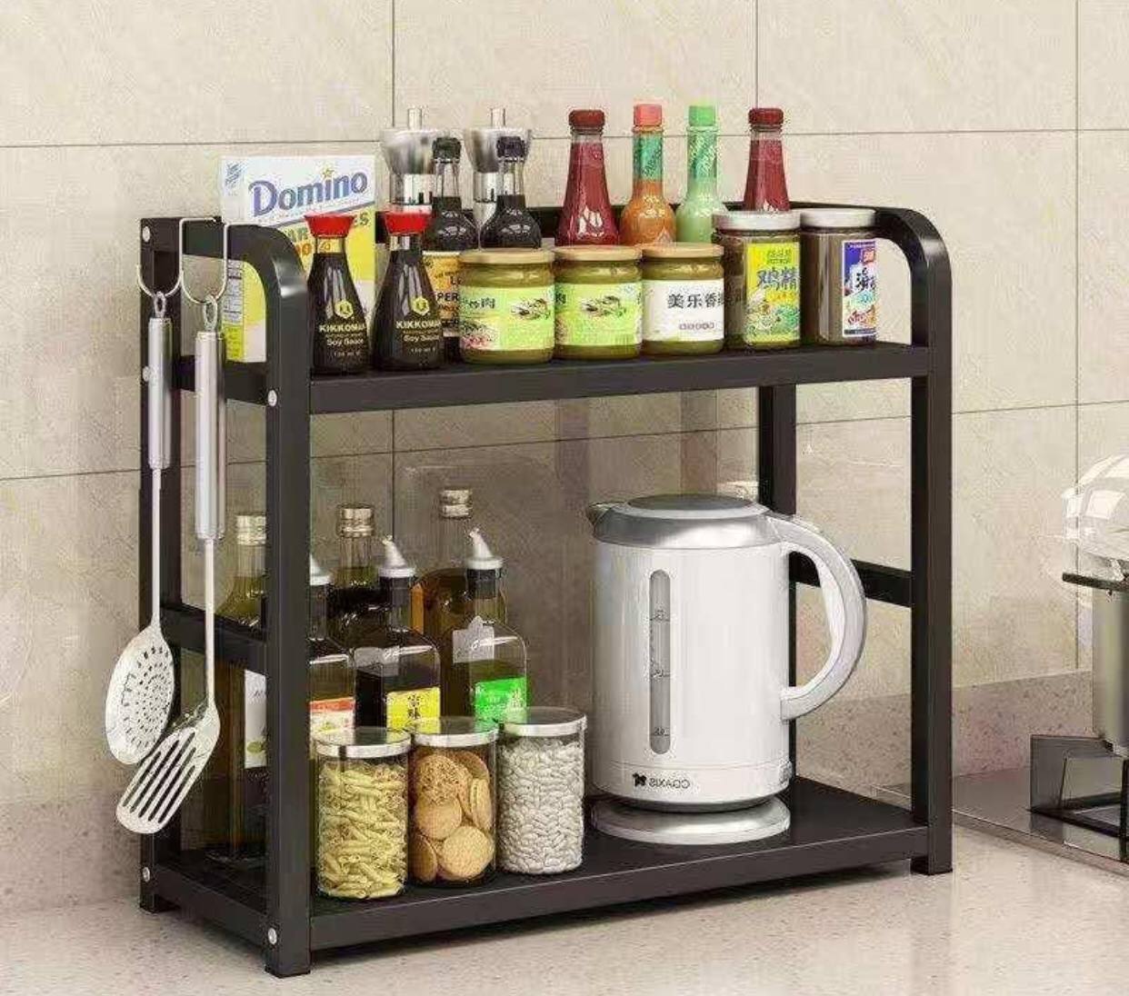 Kitchen storage rack