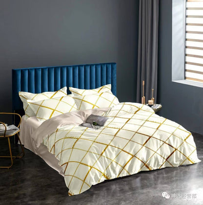 Marble duvet covers