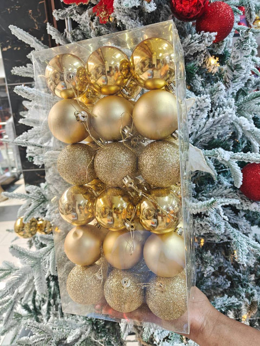 36pcs Christmas balls