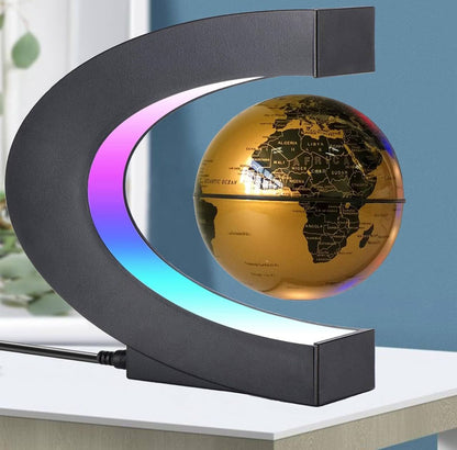 magnetic Floating Globe with world map