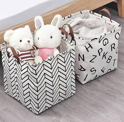 Laundry Basket Cotton and Linen