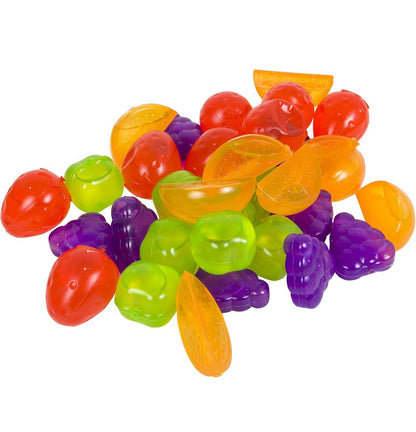 Reusable mixed fruit shape icecubes