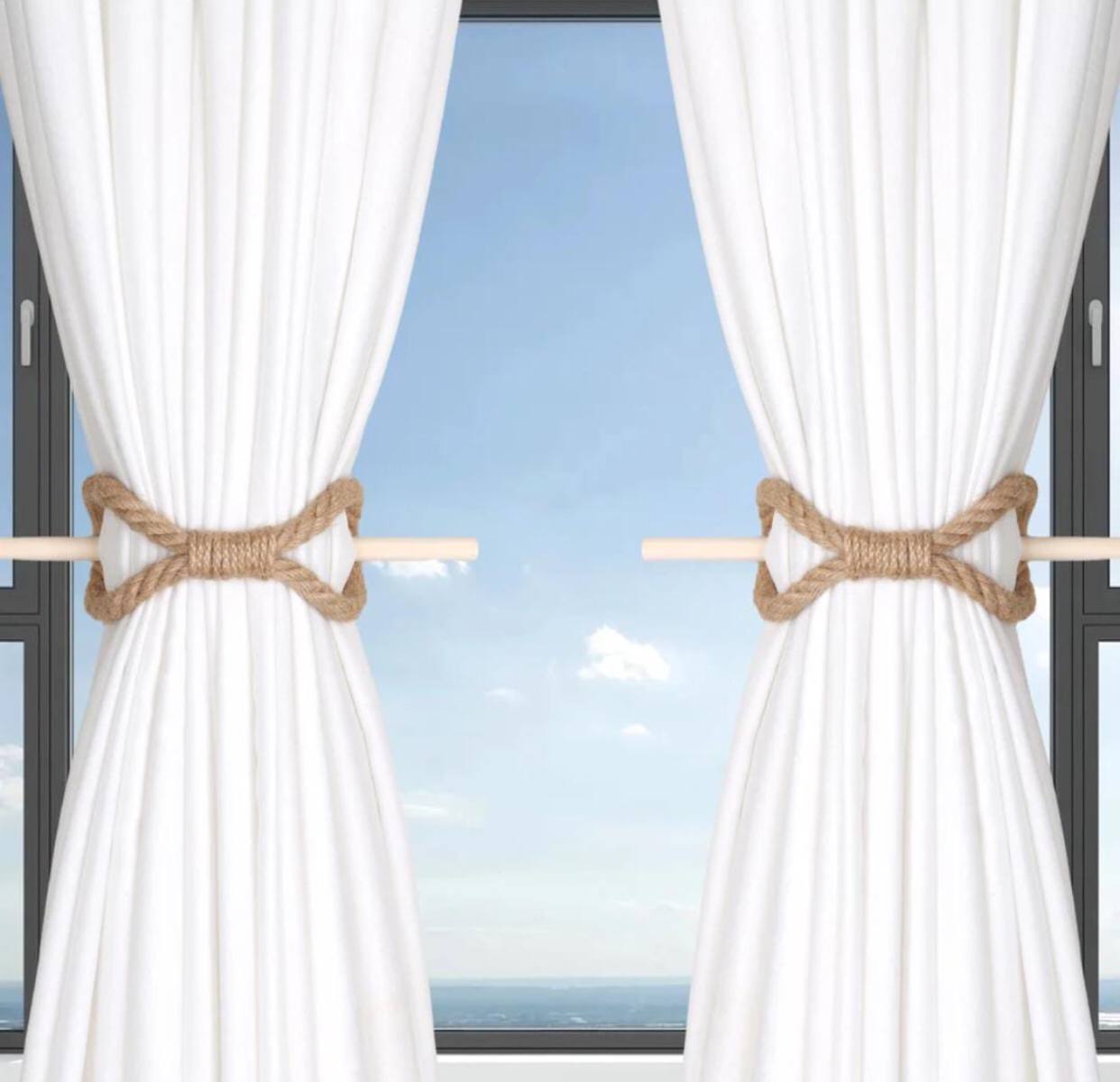 Curtain Tiebacks Rustic Holdbacks