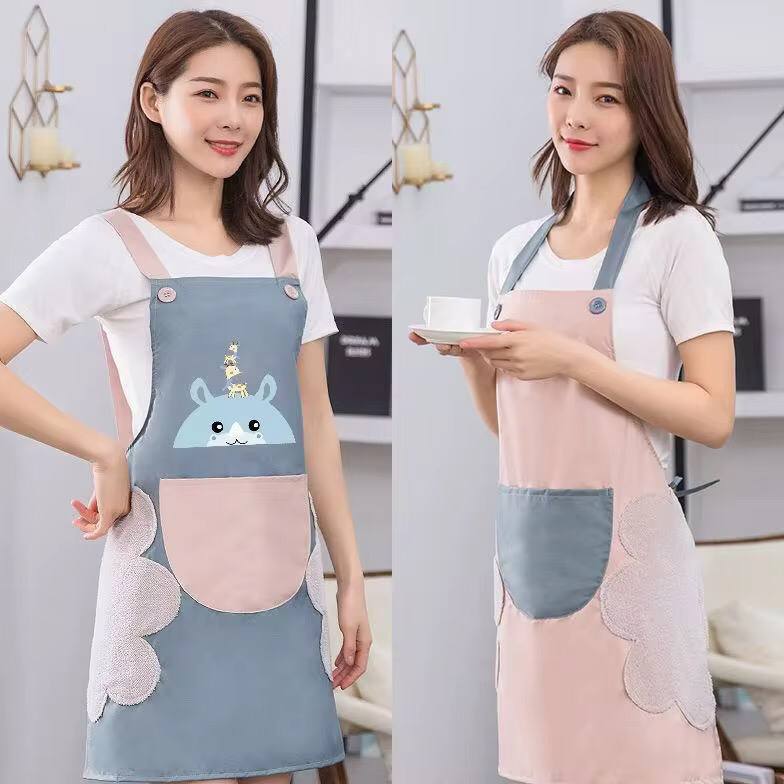 Oil-proof Waterproof Cartoon Apron