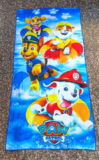 Cartoon themed towels