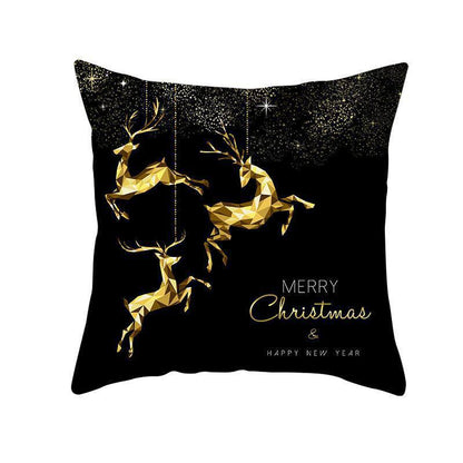 Christmas Pillow Covers (No Filler) for Christmas Decoration Throw Pillow Covers