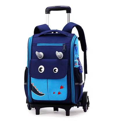 Rolling Trolley School Bag
